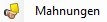 Registerkarte Mahnungen