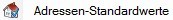 Icon Standardwerte Adressen